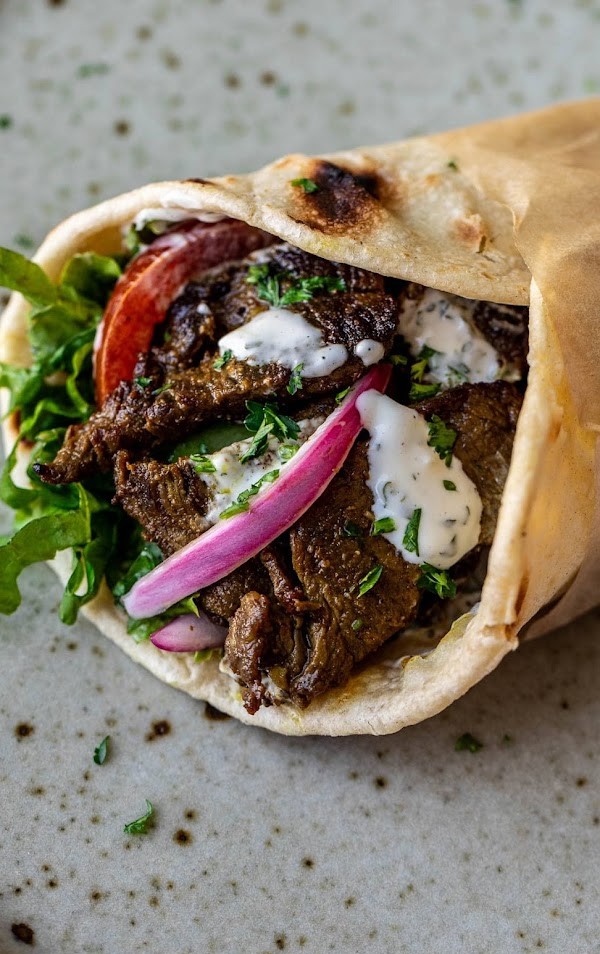 Shawarma sandwich